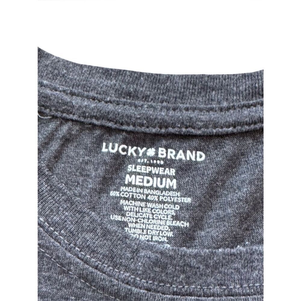 Lucky Brand Mens Grey Graphic Surf Van Tee - Picture 5 of 5